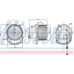 Nissens Βεντιλατέρ Εσωτερικού Χώρου - 87504