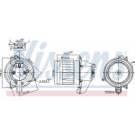 Nissens Βεντιλατέρ Εσωτερικού Χώρου - 87709