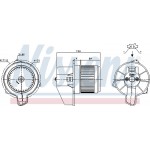 Nissens Βεντιλατέρ Εσωτερικού Χώρου - 87700