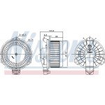 Nissens Βεντιλατέρ Εσωτερικού Χώρου - 87727