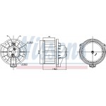 Nissens Βεντιλατέρ Εσωτερικού Χώρου - 87795