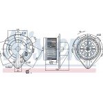 Nissens Βεντιλατέρ Εσωτερικού Χώρου - 87798