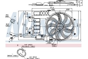 Nissens Βεντιλατέρ, Ψύξη Κινητήρα - 85124
