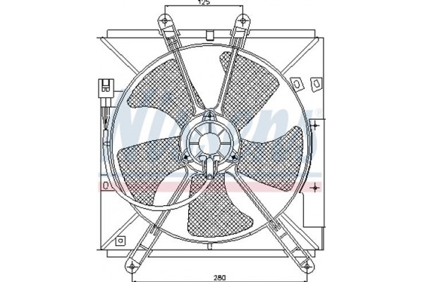 Nissens Βεντιλατέρ, Ψύξη Κινητήρα - 85330