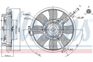 Nissens Βεντιλατέρ, Ψύξη Κινητήρα - 85691