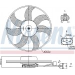 Nissens Βεντιλατέρ, Ψύξη Κινητήρα - 850021