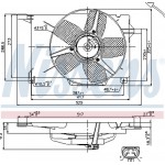 Nissens Βεντιλατέρ, Ψύξη Κινητήρα - 85005
