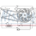 Nissens Βεντιλατέρ, Ψύξη Κινητήρα - 85017