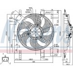 Nissens Βεντιλατέρ, Ψύξη Κινητήρα - 85028