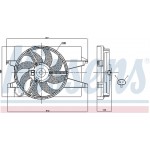 Nissens Βεντιλατέρ, Ψύξη Κινητήρα - 85030