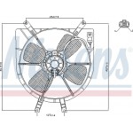 Nissens Βεντιλατέρ, Ψύξη Κινητήρα - 85043