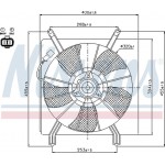 Nissens Βεντιλατέρ, Ψύξη Κινητήρα - 85048