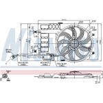 Nissens Βεντιλατέρ, Ψύξη Κινητήρα - 85125