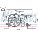 Nissens Βεντιλατέρ, Ψύξη Κινητήρα - 85137
