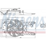 Nissens Βεντιλατέρ, Ψύξη Κινητήρα - 85138