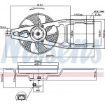 Nissens Βεντιλατέρ, Ψύξη Κινητήρα - 85139