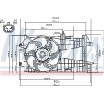 Nissens Βεντιλατέρ, Ψύξη Κινητήρα - 85163