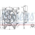 Nissens Βεντιλατέρ, Ψύξη Κινητήρα - 85166