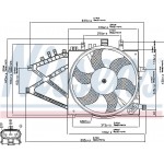 Nissens Βεντιλατέρ, Ψύξη Κινητήρα - 85190