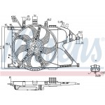 Nissens Βεντιλατέρ, Ψύξη Κινητήρα - 85195