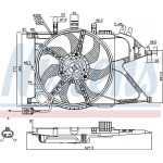 Nissens Βεντιλατέρ, Ψύξη Κινητήρα - 85196