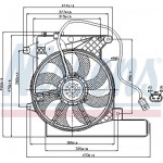 Nissens Βεντιλατέρ, Ψύξη Κινητήρα - 85202