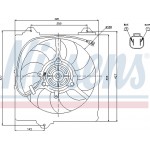 Nissens Βεντιλατέρ, Ψύξη Κινητήρα - 85242