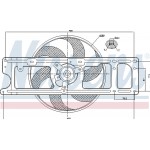 Nissens Βεντιλατέρ, Ψύξη Κινητήρα - 85253