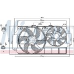 Nissens Βεντιλατέρ, Ψύξη Κινητήρα - 85263