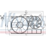 Nissens Βεντιλατέρ, Ψύξη Κινητήρα - 85264