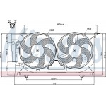 Nissens Βεντιλατέρ, Ψύξη Κινητήρα - 85321