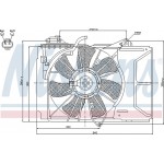 Nissens Βεντιλατέρ, Ψύξη Κινητήρα - 85328