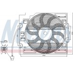 Nissens Βεντιλατέρ, Ψύξη Κινητήρα - 85421