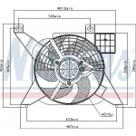 Nissens Βεντιλατέρ, Ψύξη Κινητήρα - 85476