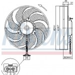 Nissens Βεντιλατέρ, Ψύξη Κινητήρα - 85545