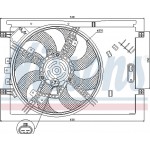 Nissens Βεντιλατέρ, Ψύξη Κινητήρα - 85564