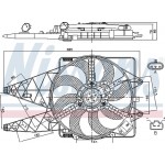 Nissens Βεντιλατέρ, Ψύξη Κινητήρα - 85569