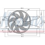 Nissens Βεντιλατέρ, Ψύξη Κινητήρα - 85583