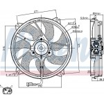 Nissens Βεντιλατέρ, Ψύξη Κινητήρα - 85606
