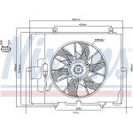 Nissens Βεντιλατέρ, Ψύξη Κινητήρα - 85653