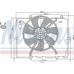 Nissens Βεντιλατέρ, Ψύξη Κινητήρα - 85654