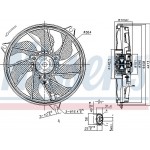Nissens Βεντιλατέρ, Ψύξη Κινητήρα - 85662