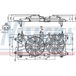 Nissens Βεντιλατέρ, Ψύξη Κινητήρα - 85689