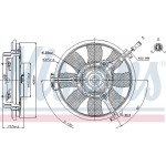 Nissens Βεντιλατέρ, Ψύξη Κινητήρα - 85691