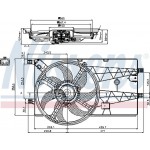 Nissens Βεντιλατέρ, Ψύξη Κινητήρα - 85693