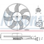 Nissens Βεντιλατέρ, Ψύξη Κινητήρα - 85699