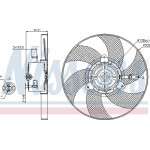 Nissens Βεντιλατέρ, Ψύξη Κινητήρα - 85719