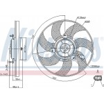 Nissens Βεντιλατέρ, Ψύξη Κινητήρα - 85733