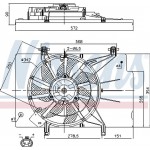 Nissens Βεντιλατέρ, Ψύξη Κινητήρα - 85768
