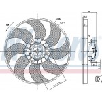 Nissens Βεντιλατέρ, Ψύξη Κινητήρα - 85779